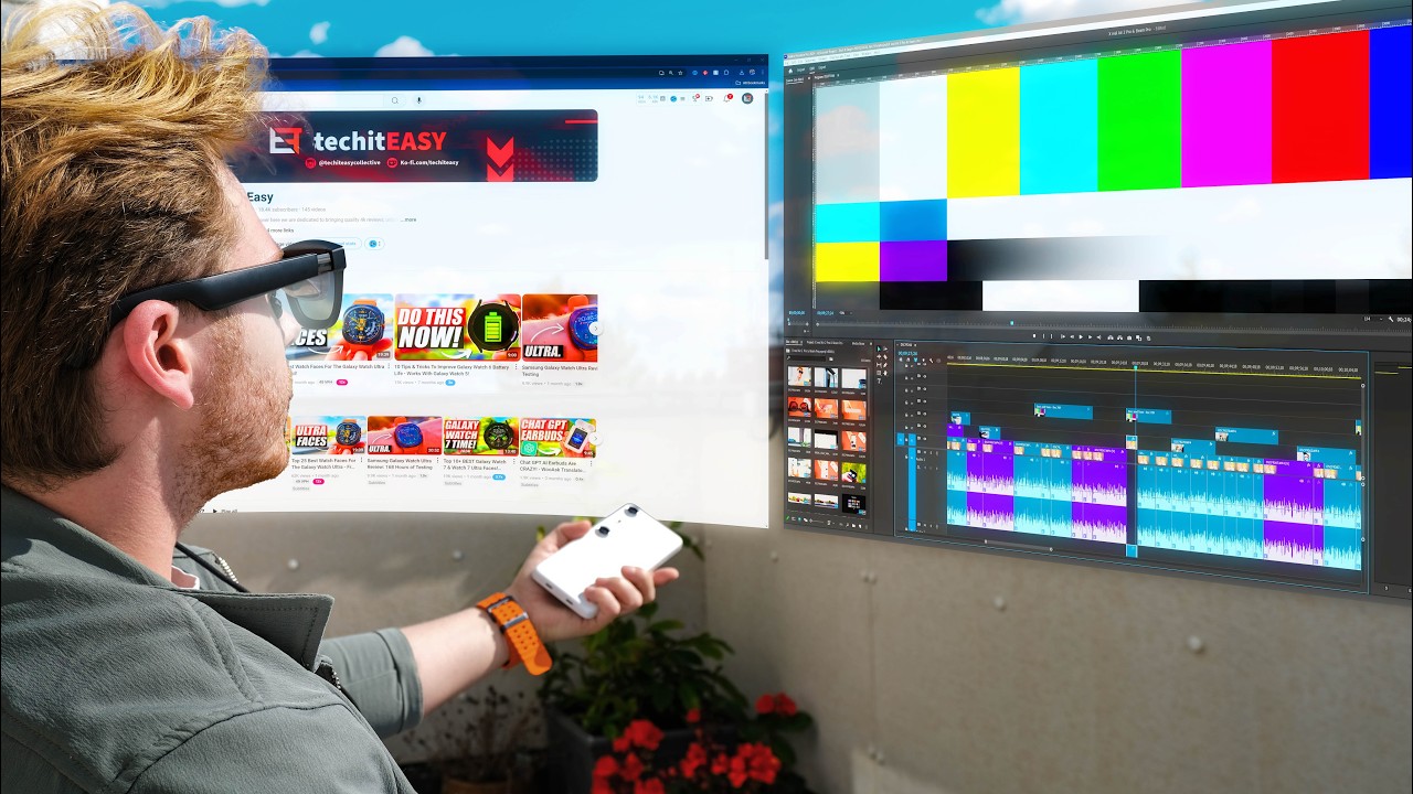 XREAL Air 2 Pro & Beam Pro Review - Ultimate Mobile Workstation? — original video artwork