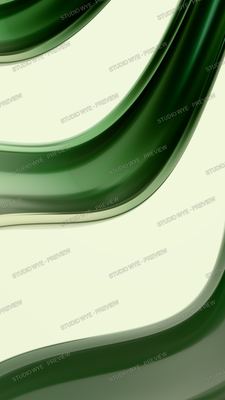 Jade Flow, original 3D artwork by Alex